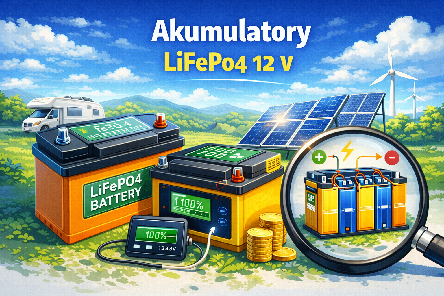 Akumulatory LiFePo4 12V